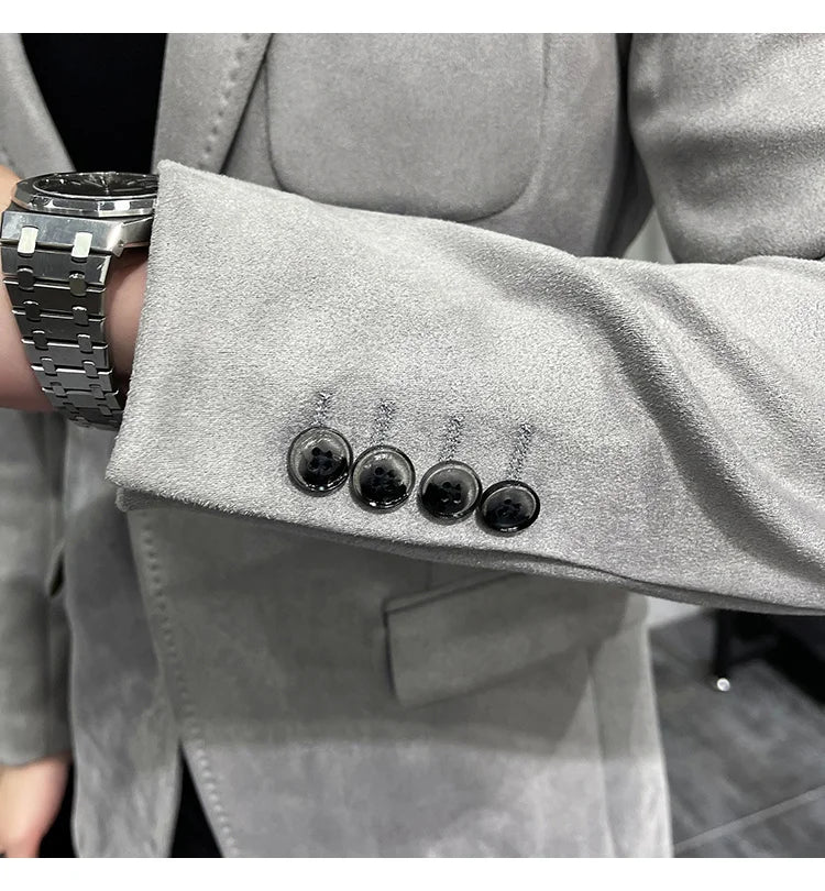 Veste blazer Cuir de daim