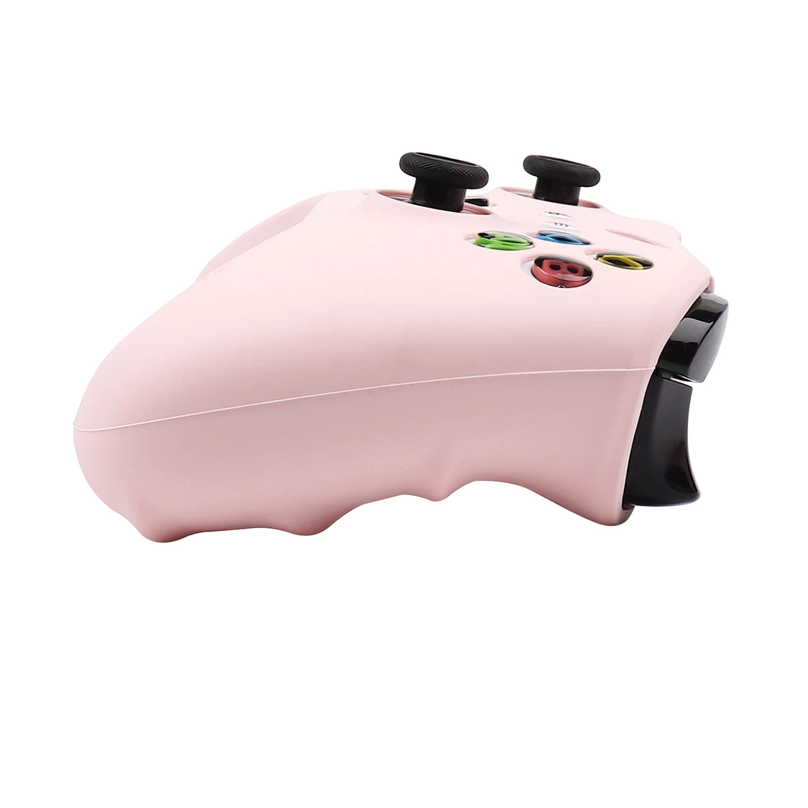 Pink Soft Silicone Protective Case For Xbox One S Controller Skin Gamepad Case Cover Games Accessories for XONES Joystick Cases