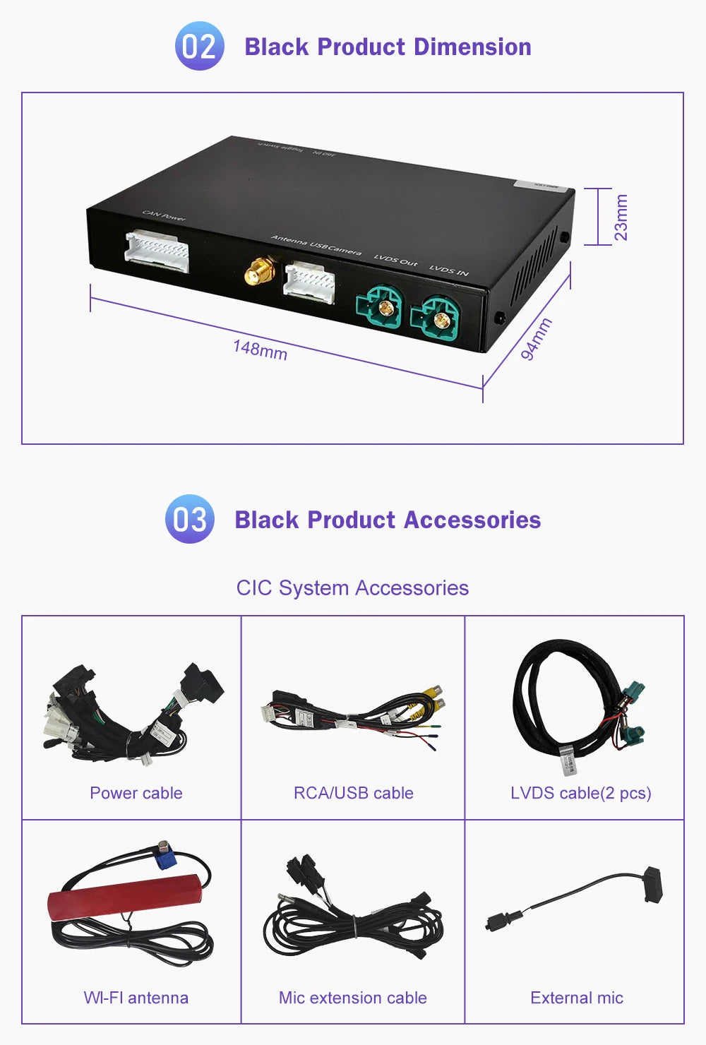 Road Top Wireless CarPlay for BMW X3 F25 G01 X4 F26 CIC,NBT,EVO System 2011-2020, with Android Mirror Link AirPlay Carplay Kits