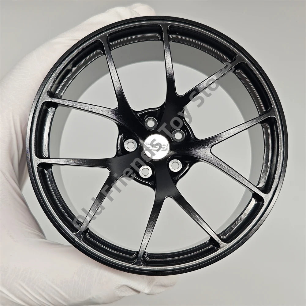 1/5 Car Model Metal Forged Assemble Refitting Wheel Hub  Creative Desktop Display  Personalized  Modification Toys Gift