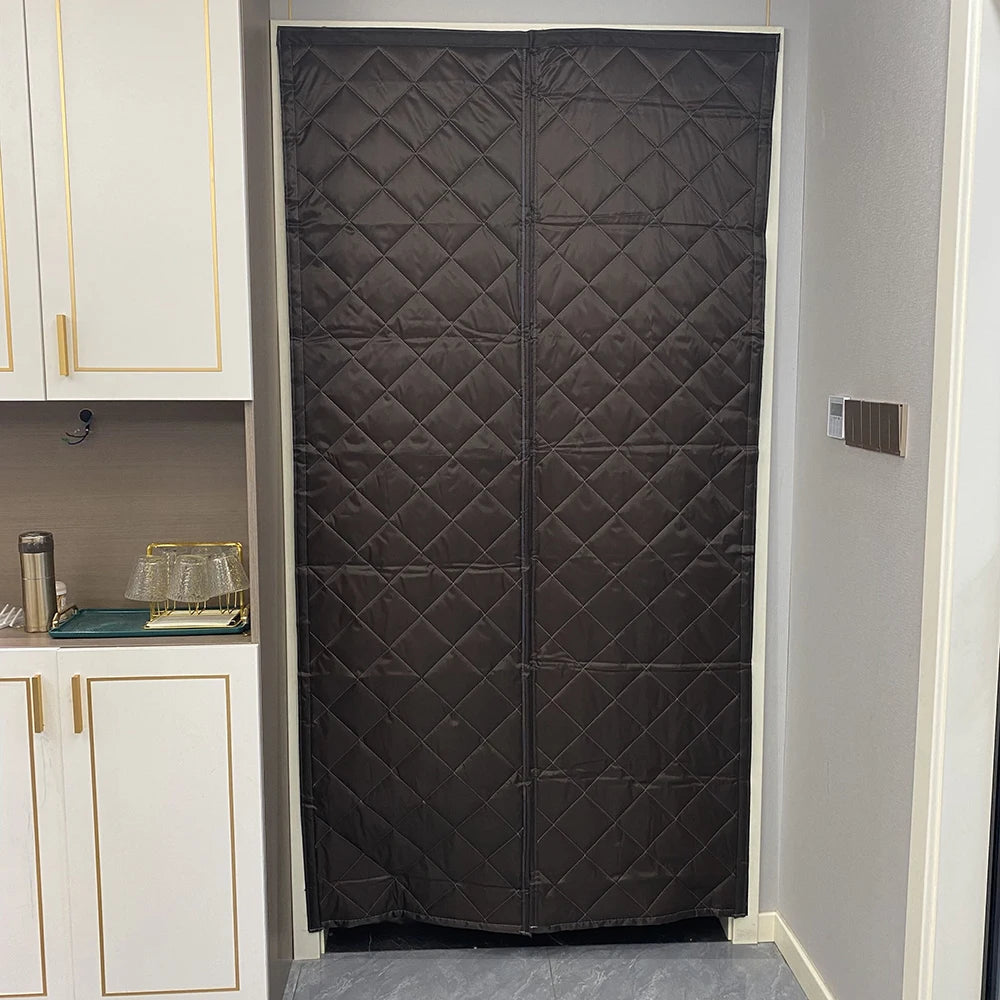 Winter Door Curtain Cotton Household Thick Curtain Insulation Partition, Environmentally Friendly Insulation,cold Air Insulation