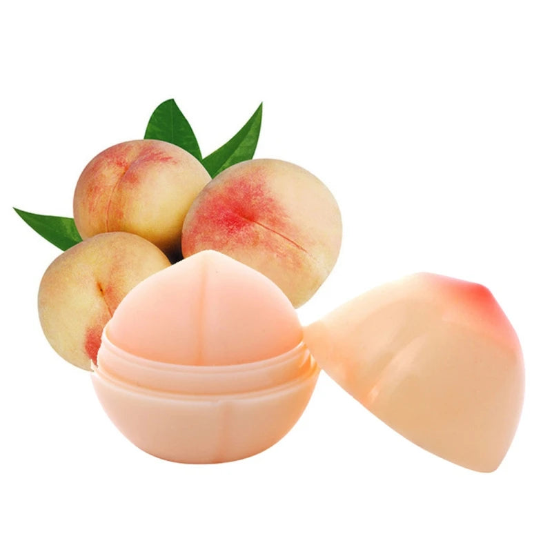 24Pcs Strawberry Peach Tomato Fruit Lip Balm Natural Formula Hydrating Repair Clear Lip Balm Moisturizing For Girls Lips Care