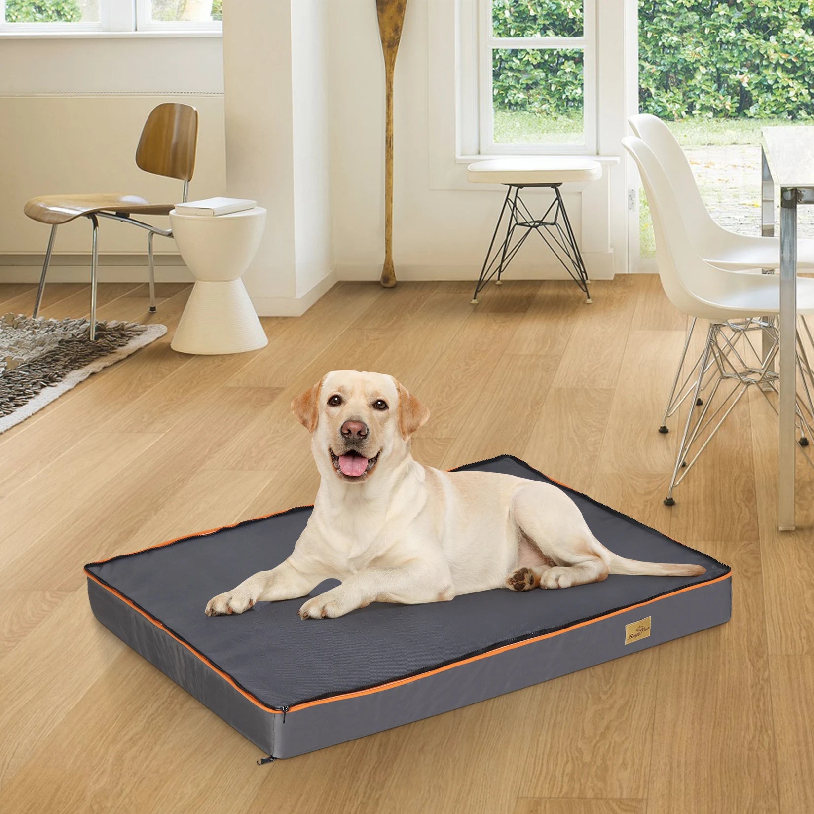 Dog Pet Bed Large Padded Orthopedic Dog Bed Foam Cushion Pets Pillow Bed with Washable Cover