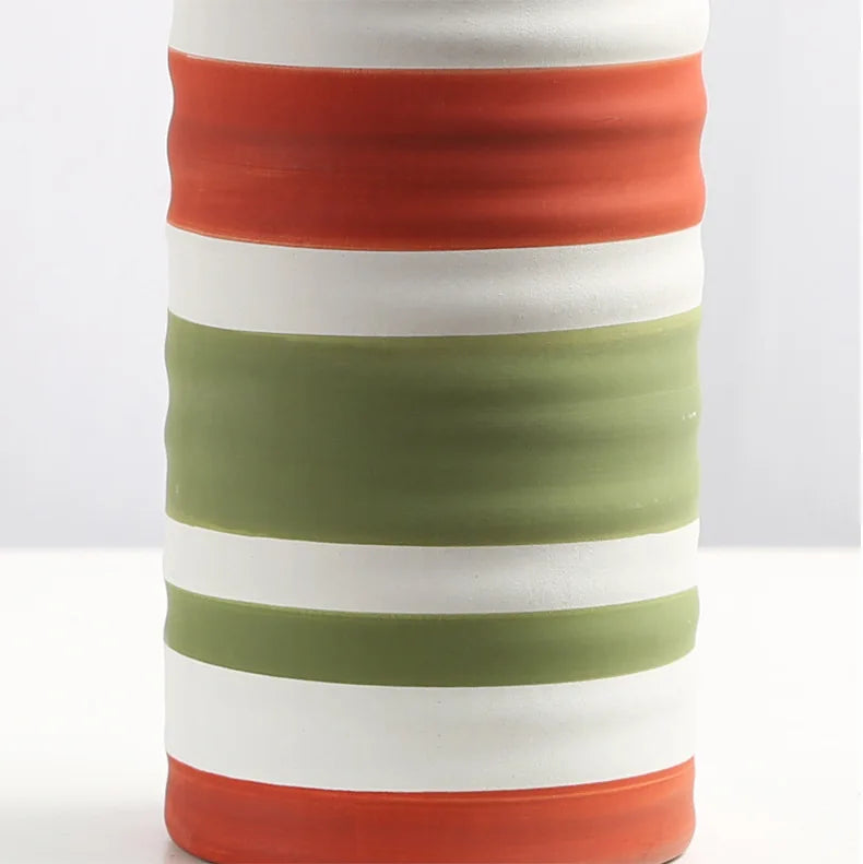 European-style ins porcelain vase decoration TV cabinet Study home decoration flowers tabletop crafts