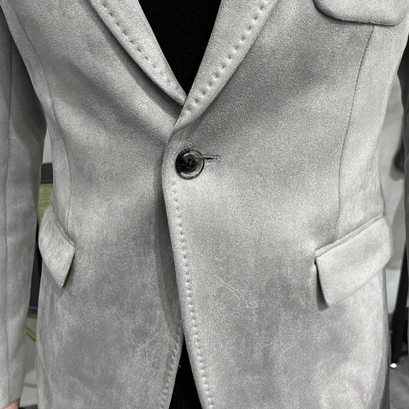 Veste blazer Cuir de daim