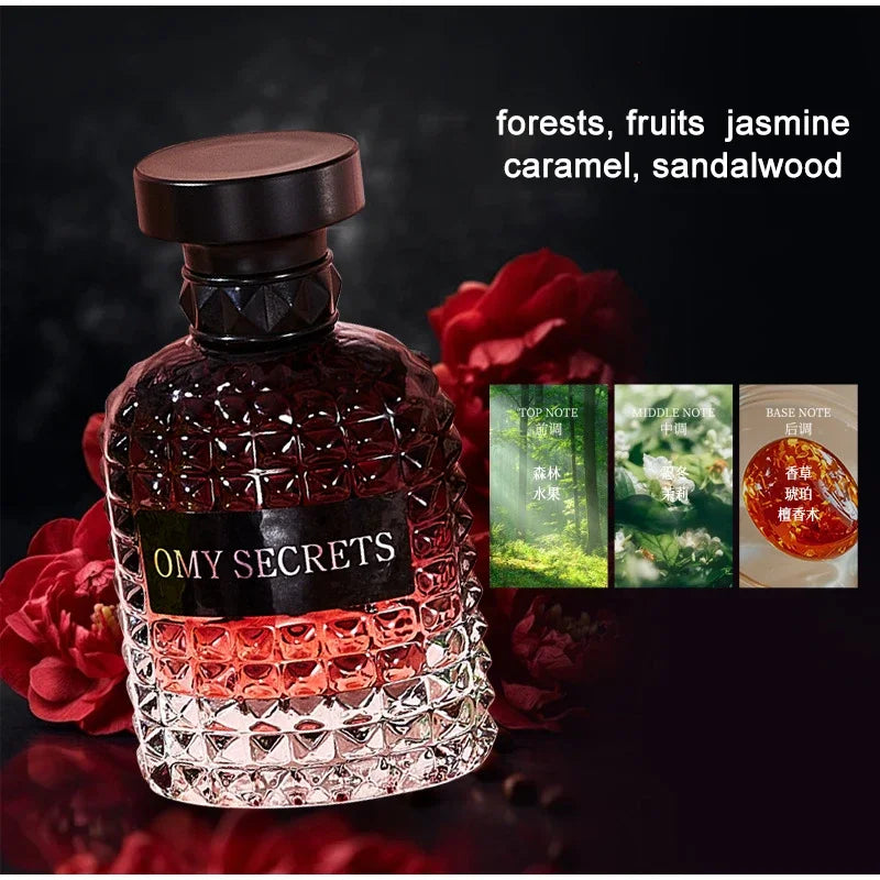 Rivet Series Fresh Perfume Woody Fruity Floral Long-lasting Light Fragrance Ladies Deodorant Bergamot High-quality Charm Perfume