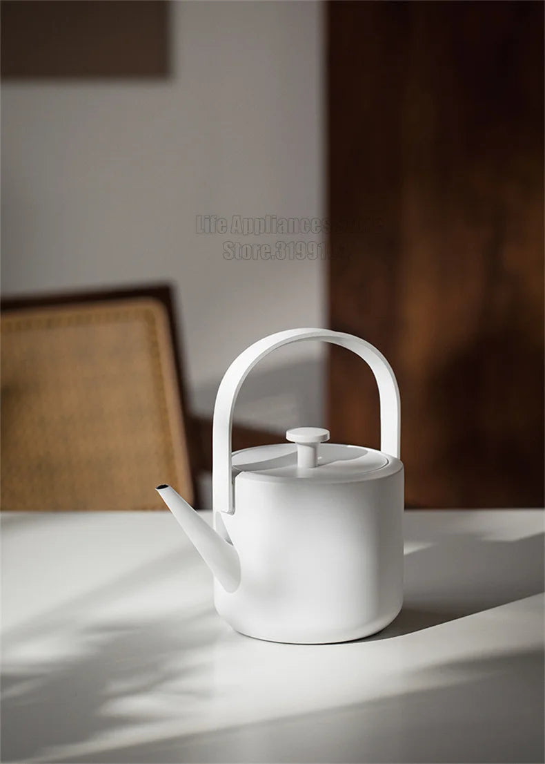 XiaoTi Electric Kettle Beautiful Retro Style 304 Stainless Steel Electric Tea Kettle For Home Office Hotel Fast Boiling 600ml