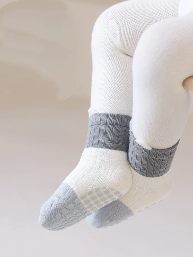 5/3 Pair Anti-Slip Baby Socks For Newborn Babies Anti-slip Socks For Children Comfortable Fit Socks For Baby Accessories Newborn