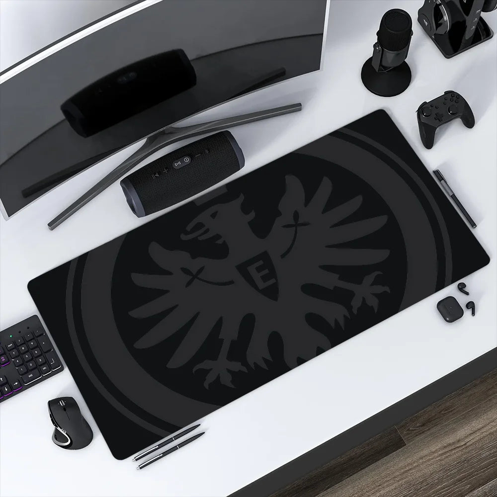 FootBall Rubber Desktop XXL Desk A-A-AG S Non-slip Gaming F-F-Frankfurt Thickened Germany E-E-Eintracht Large MousePad Office