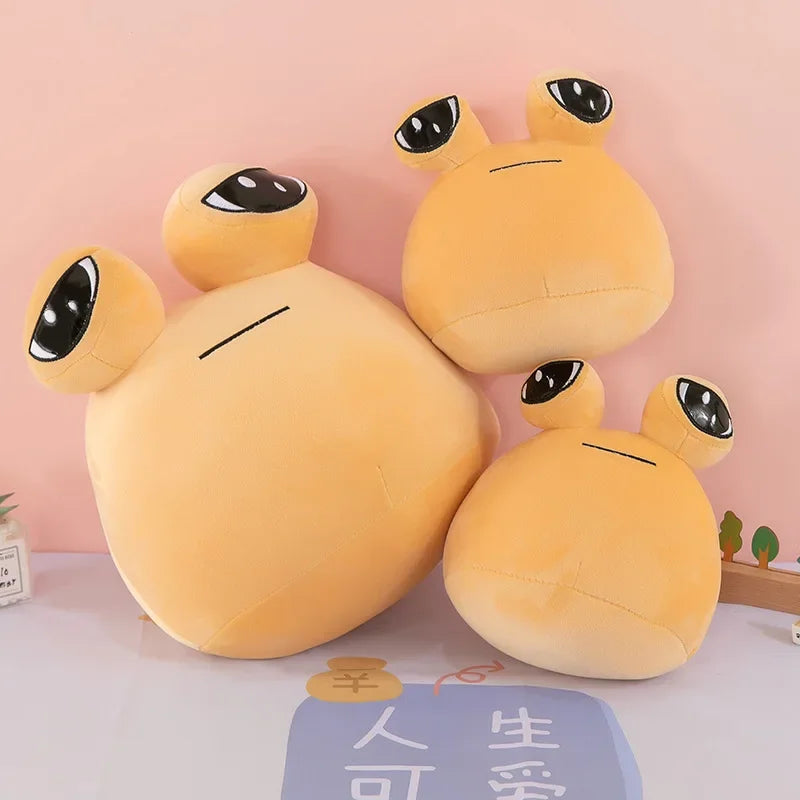 22/30/40/55cm My Pet Alien Pou Big Size Plush Toy Kawaii Alien Pet Dolls Cute Pou Stuffed Toys Soft Pillow Animal Gifts for Kids
