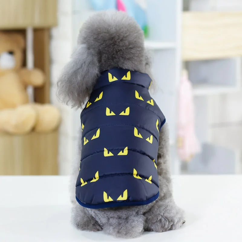 Pet Dog Fashion Winter Coat Small Dog Warm Jacket Stylish Comfortable Insulation Clothing Chihuahua Teddy Poodle Pet Clothing