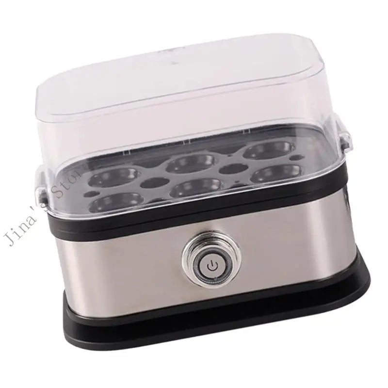 Electric Eggs Cooker Automatic Rapid Boiler 200W Stainless Steel Eggs Steamer with Warming Function Kitchen Accessory