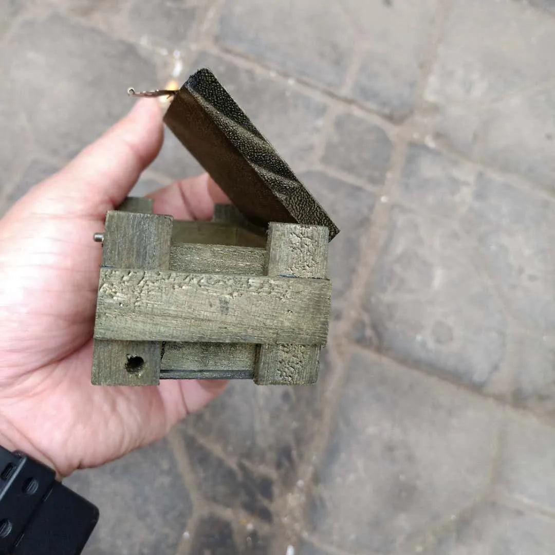 Customs 1/6 Scale Ammunition Box WWII Military Style Wooden Case Model for 12in Action Figures Accessory Toys