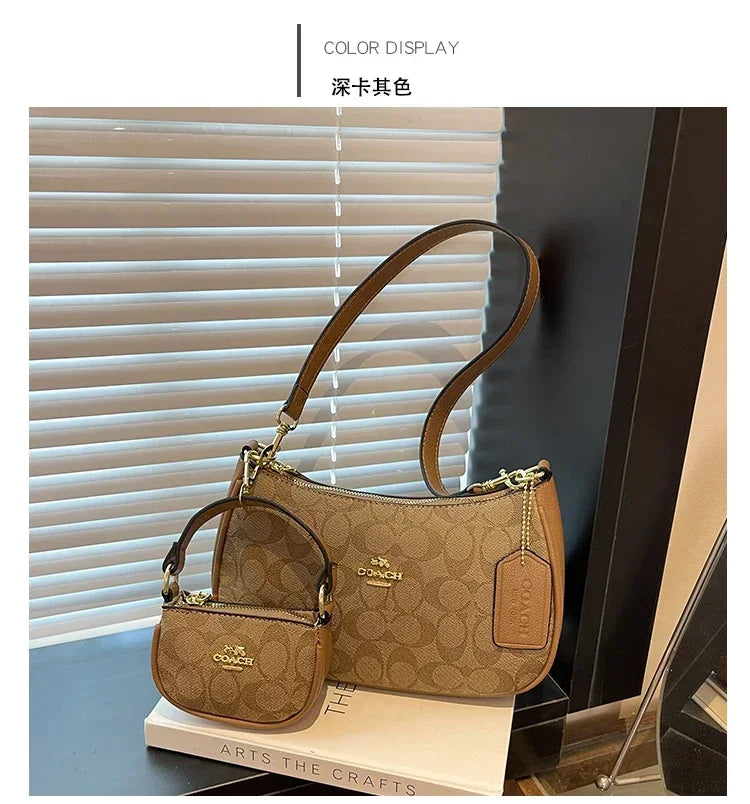 2025 Latest! Modern Vintage Cherry Crossbody - Mahjong - Style Chain Bag, Shoulder/Underarm Design, Women's Light Luxury