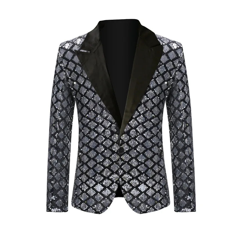 veste de conception a paillettes