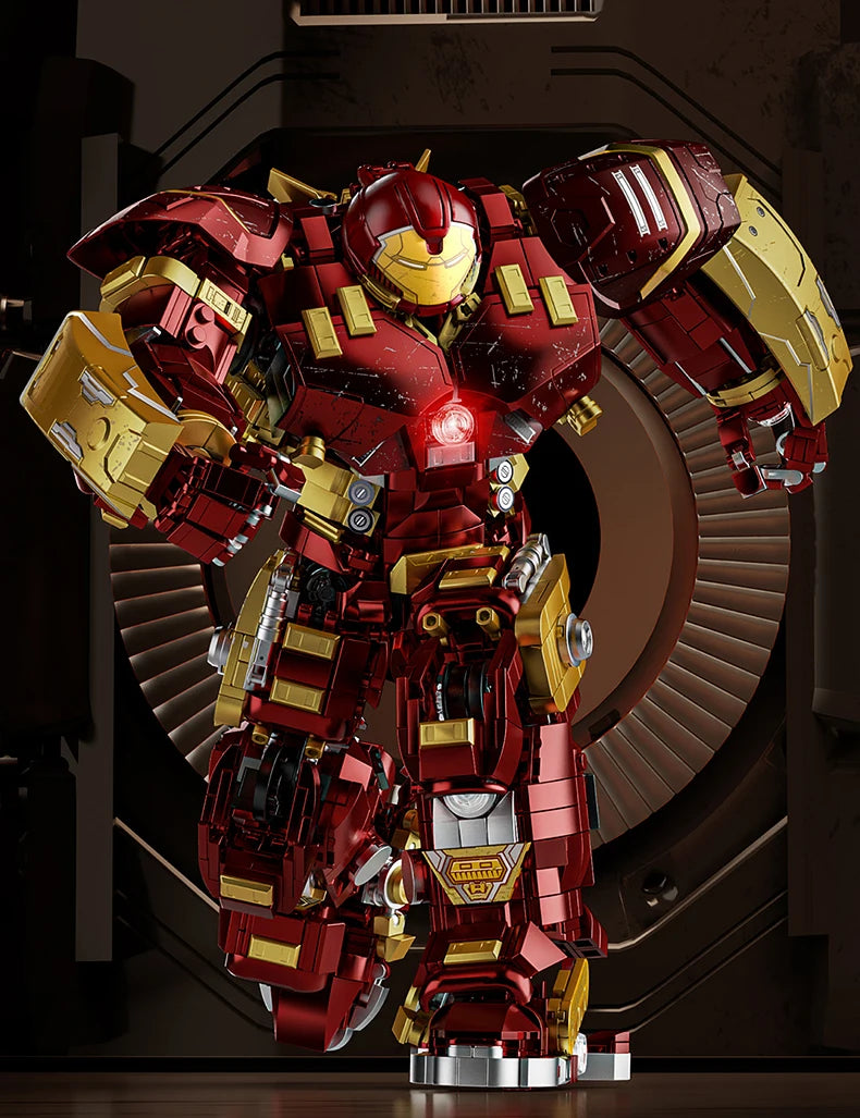 Superheroes MOC Building Blocks 2600+Pcs Marvel Iron Man Bricks Set Room Ornament DIY Toys Christmas Gifts for Kids Boys Adult