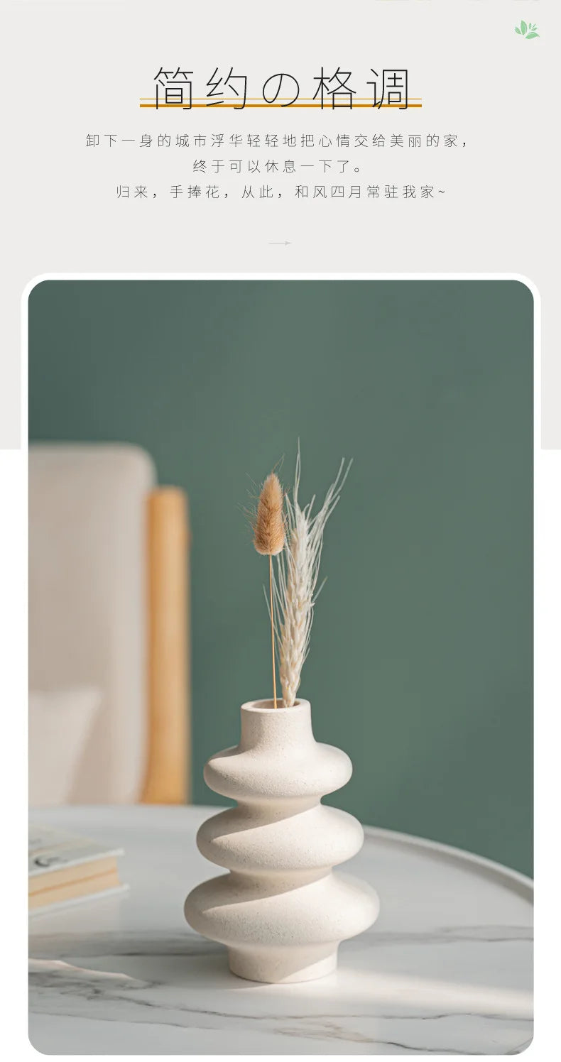 Vase, Ceramic Crafts, Creative Home Decoration, Ornament, Flower Arrangement, Bottle,Ceramic Vase,Decoration Accessories,Gift