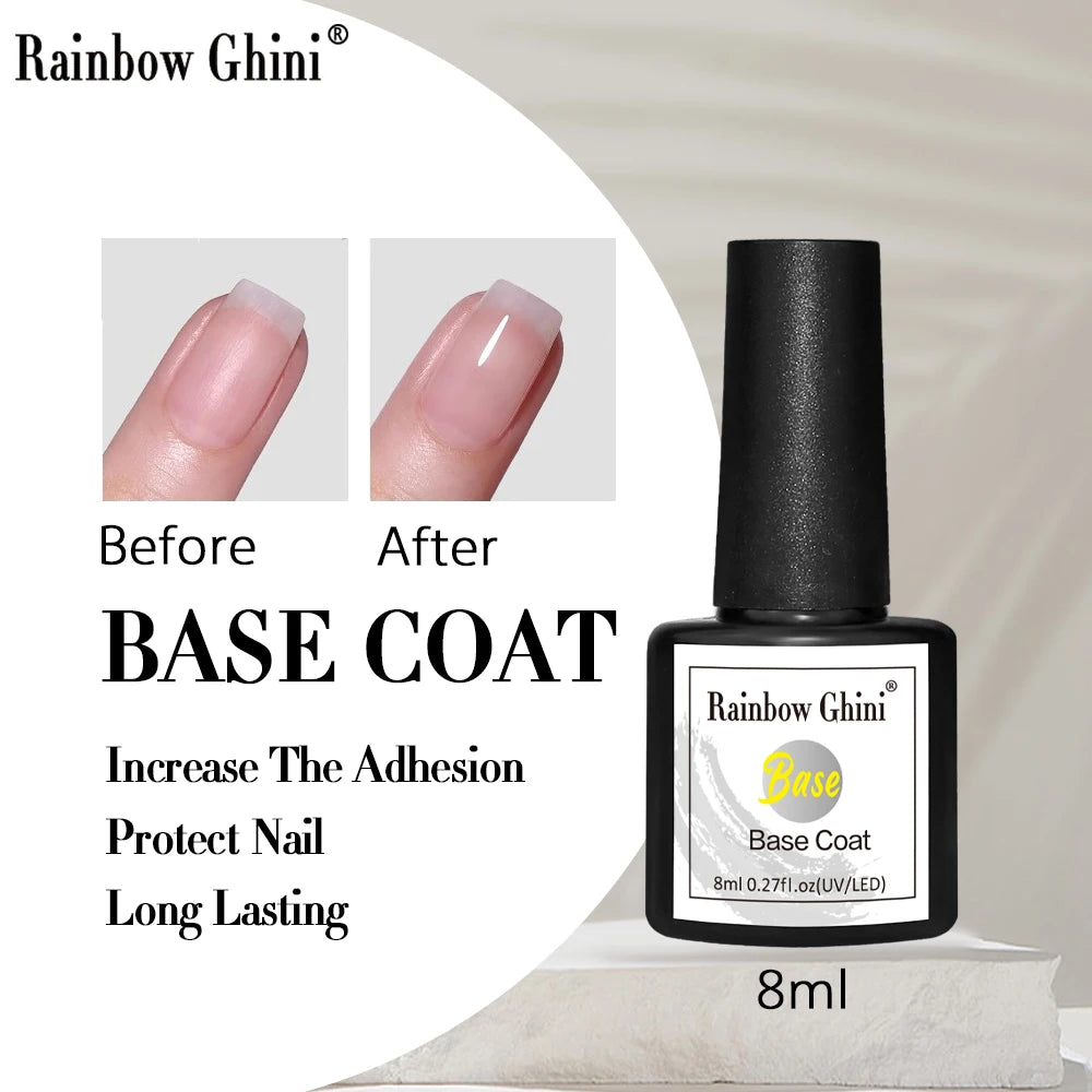 Gel Vernis à ongles semis permanents Paillettes 8Ml 150 couleurs