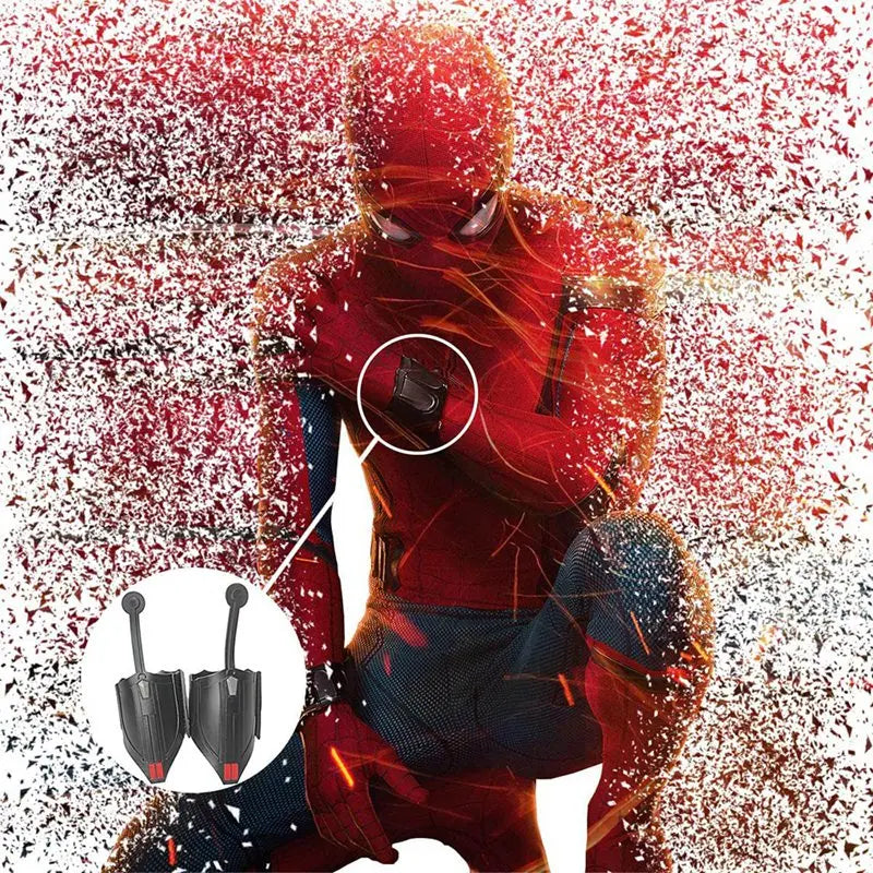 2 Pcs Spider Wrist Web Shooters Toy Spider Super Decoration For Kids, Spider Costume Decoration