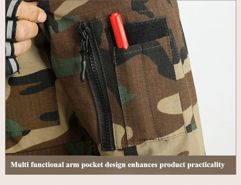 Ensemble de Travail Extérieur uniforme respirant  Camouflage Printemps