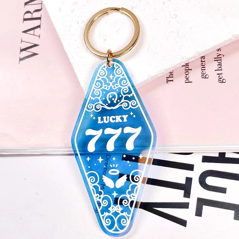 777 444 1111 888 222 تغيير الألوان والأرقام والأكريليك سلسلة مفاتيح هدية فندقية علامة سلسلة مفاتيح سلاسل مفاتيح مراوح مكتب الفندق شعار مخصص