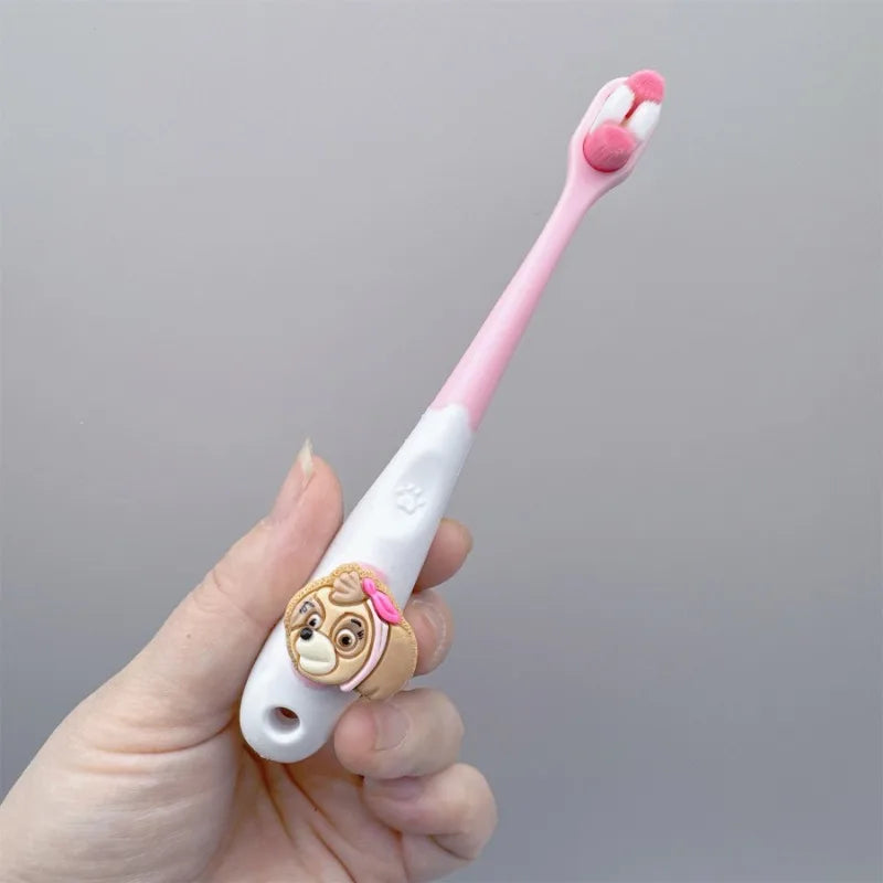 PAW Patrols Children Cartoon Cute Toothbrush Chase Skye Kids Anime Fashion Toothbrushes Boy Girl Oral Hygiene Accessories Gifts