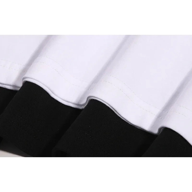 Marvel Death Muse Hela Cartoon Creative Printed T-Shirt Summer New Men's and Women's Large Size Loose Casual Short Sleeve Top