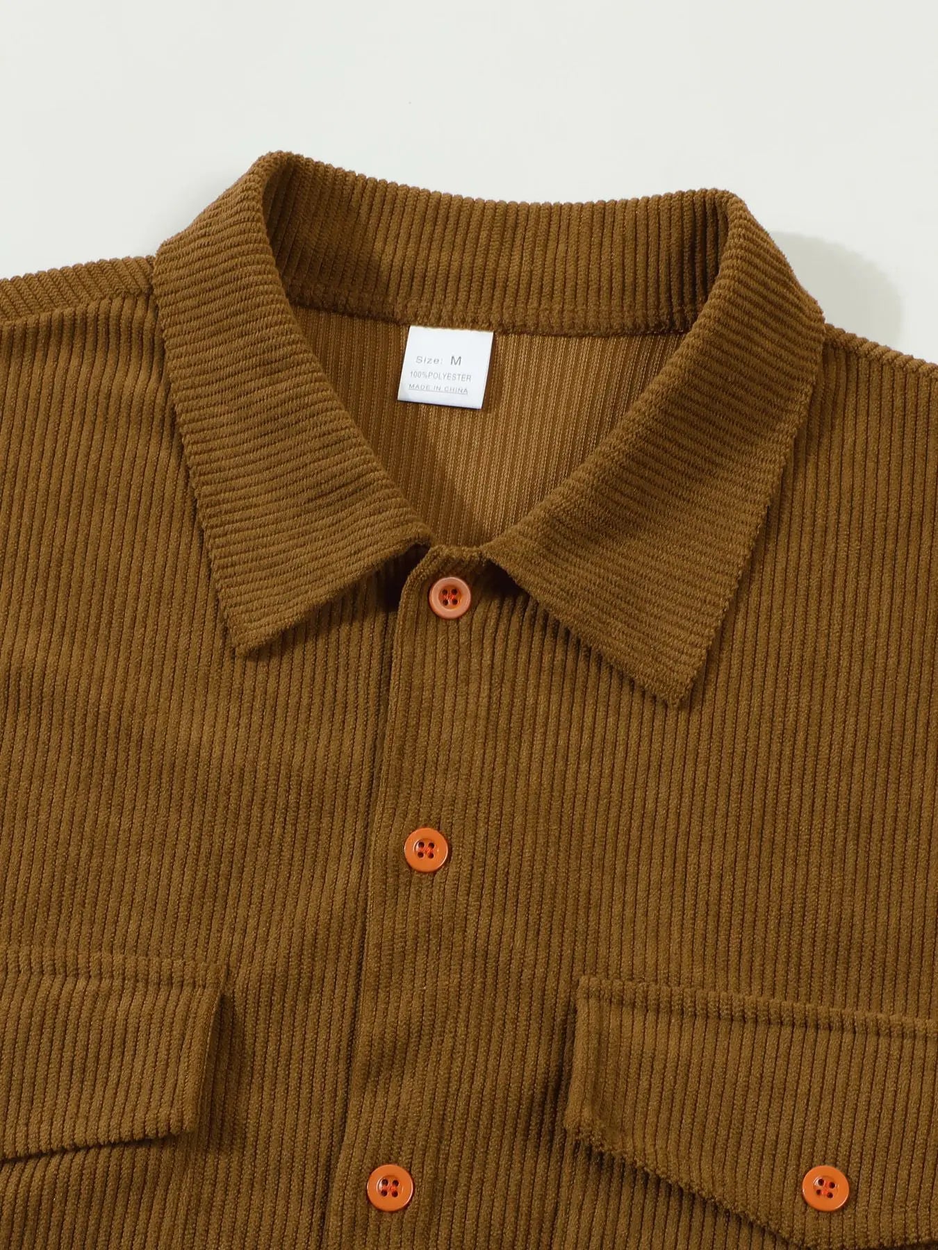 Ensemble décontracté d'hiver velours côtelé