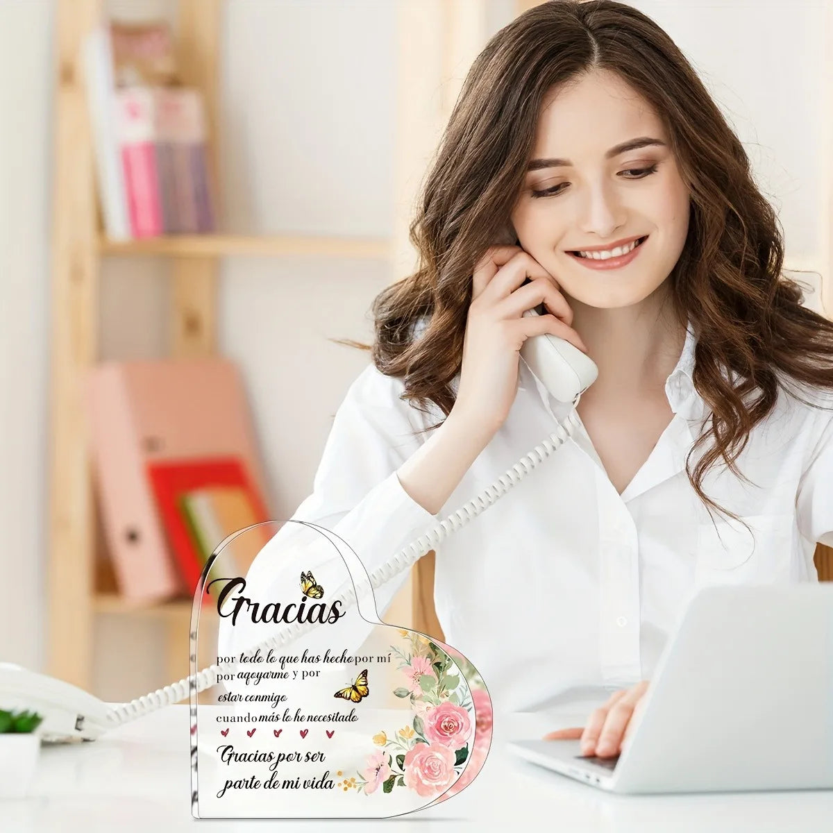 1 piece, acrylic decoration, a thank-you gift for men, a gift for friends, daughters, mothers, colleagues, and sisters