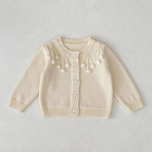 2025 New Autumn 0-3Yrs Children Clothes Suit Long Sleeved Knitted Pullover Sweater+PP Shorts Toddler Baby Girl Clothes Set