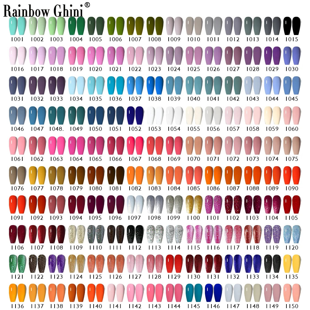 Gel Vernis à ongles semis permanents Paillettes 8Ml 150 couleurs