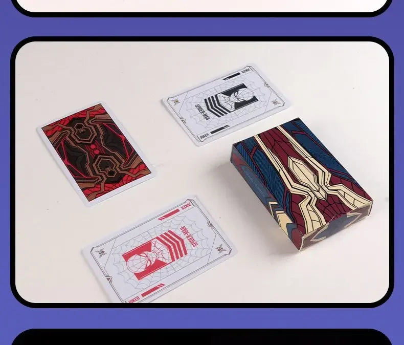 Marvel  Iron Man Spiderman Captain America Black Panther Darken Thor new high-looking and cool playing cards for men and women