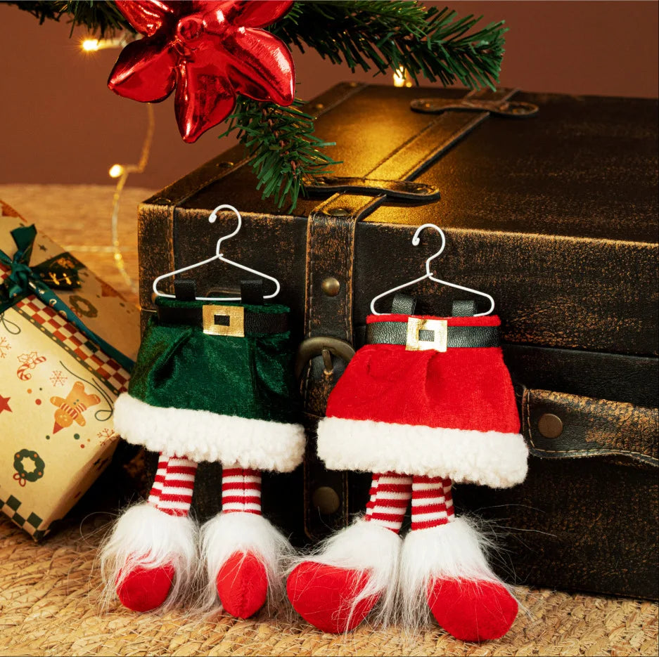 Christmas Tree Hanging Cloth Ornaments Hanging Decorations Pendants Xmas DIY Hangings For Home Holiday  Party Supplies