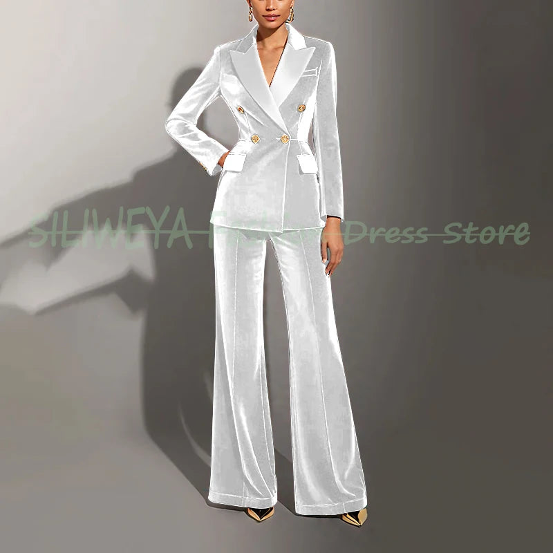 Ensembles femmes velours vert