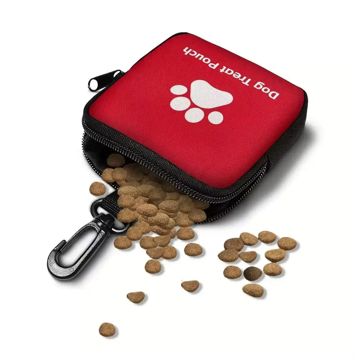 1pc Dog Training Treat Bag with Zipper Closure - Portable Pet Bag for Outdoor Activities Pet Walks,Available in Multiple Colors