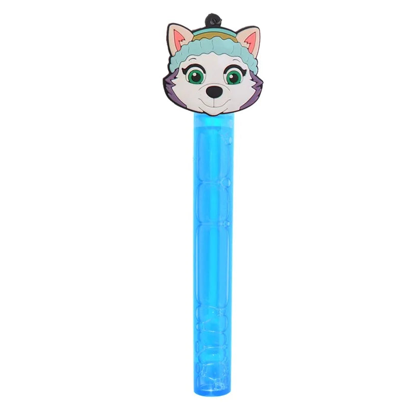 New Cartoon Paw Patrol Bubble Stick Cartoon Portable Bubble Stick Anime Bubble Blow Stick Children Outdoor Party Toys Gifts