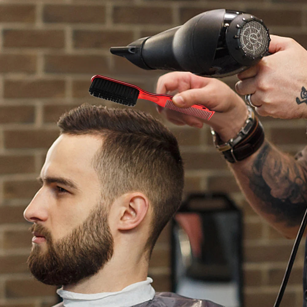 Peigne à barbe de barbier 2en1 8 couleurs