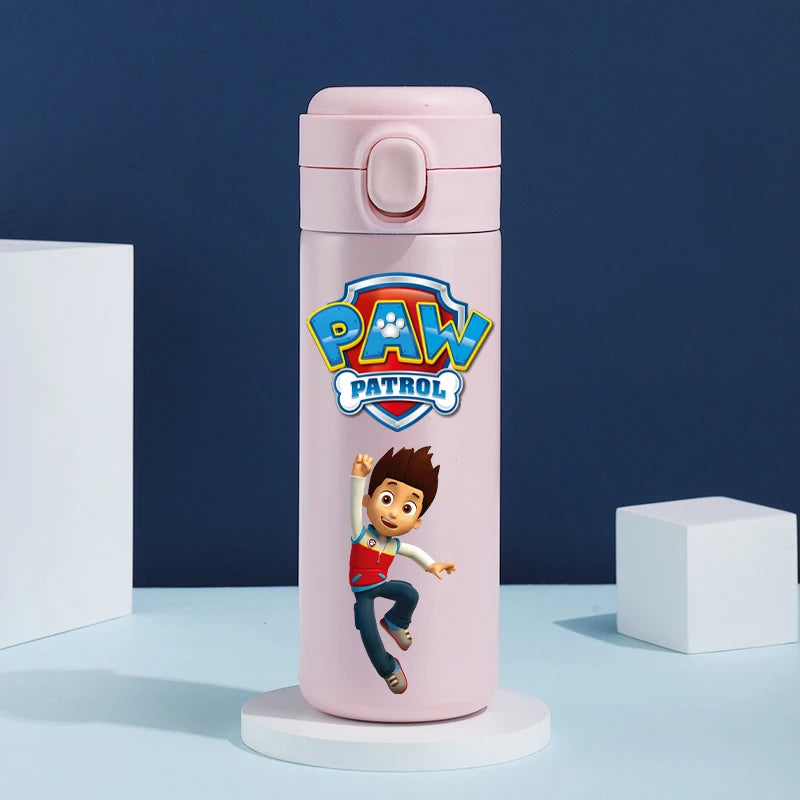 PAW Patrol 420 ML Thermos Mug Anime Kawaii Cartoon 304 Stainless Steel Portable Water Cup Travel Water Bottle Cups Kids Gifts