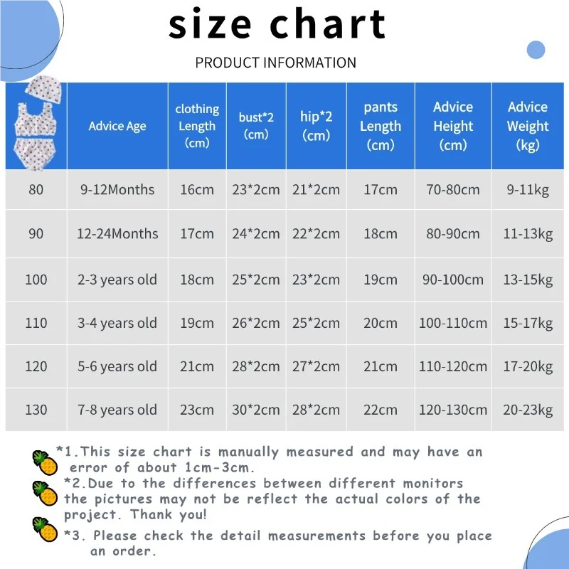 Summer Sun Protection Kids Girls Swimsuits+Hat Clothing Toddler Girl Swimwear Print Baby Bikini Split Swimsuit Vacation Swimming