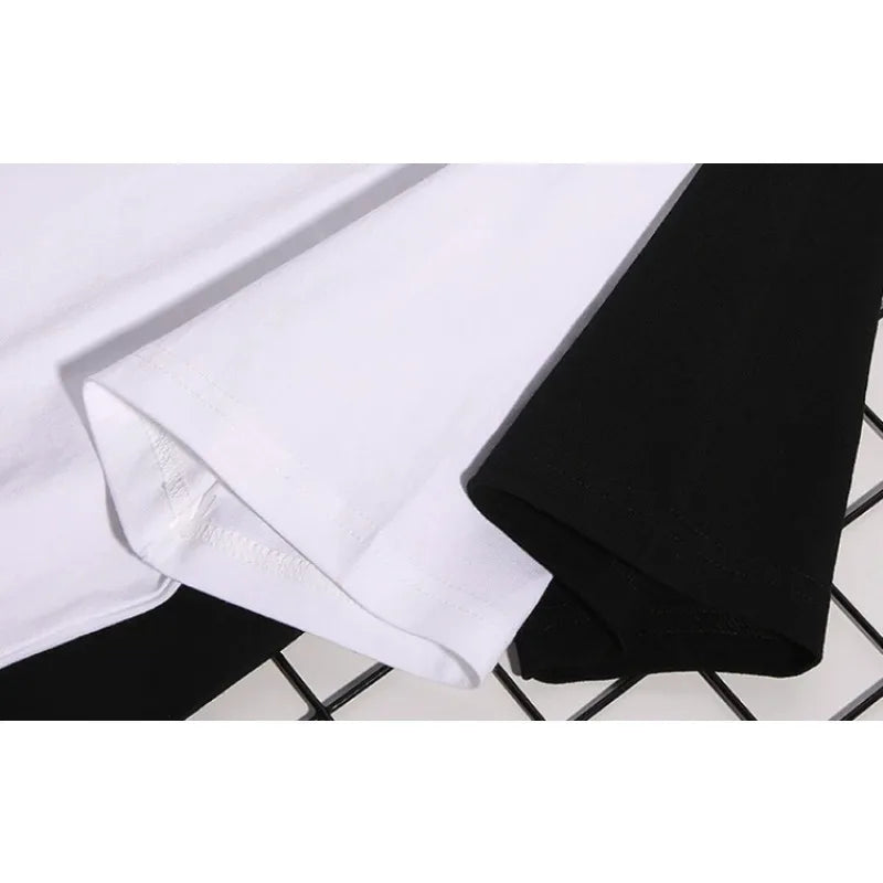 Marvel Death Muse Hela Cartoon Creative Printed T-Shirt Summer New Men's and Women's Large Size Loose Casual Short Sleeve Top