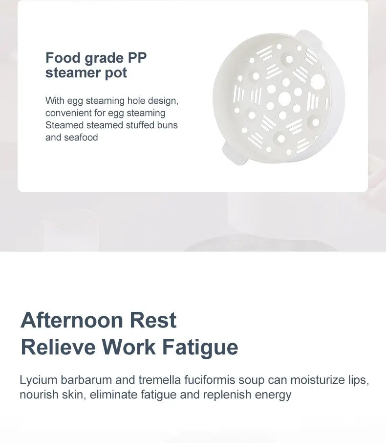 Digital Rice Cooker and Food Steamer | 220V Household Appliance with Dual-Layer Cooking