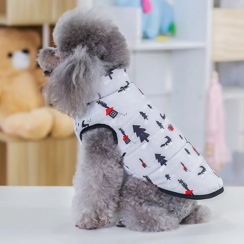 Pet Dog Fashion Winter Coat Small Dog Warm Jacket Stylish Comfortable Insulation Clothing Chihuahua Teddy Poodle Pet Clothing