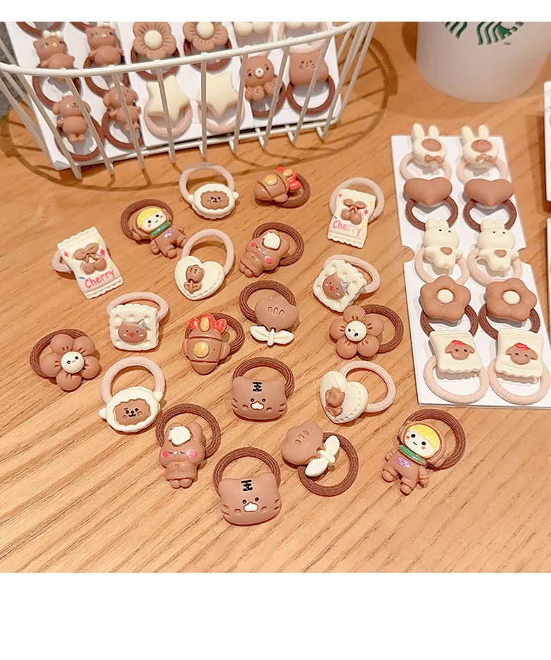 Elastique Cheveux Fille Hair Accessories Girls Colets Para Cabello Bandeau Cheveux Bands Kids Borrachas Hoofdbanden Scrunchie