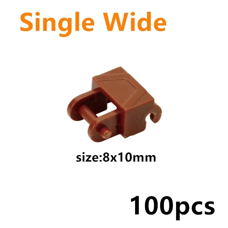 Technical Bricks Bulk Chain Link Caterpillar Tread Tank Track Model Parts Classical Building Blocks Toys 3873 57519 88323 3711