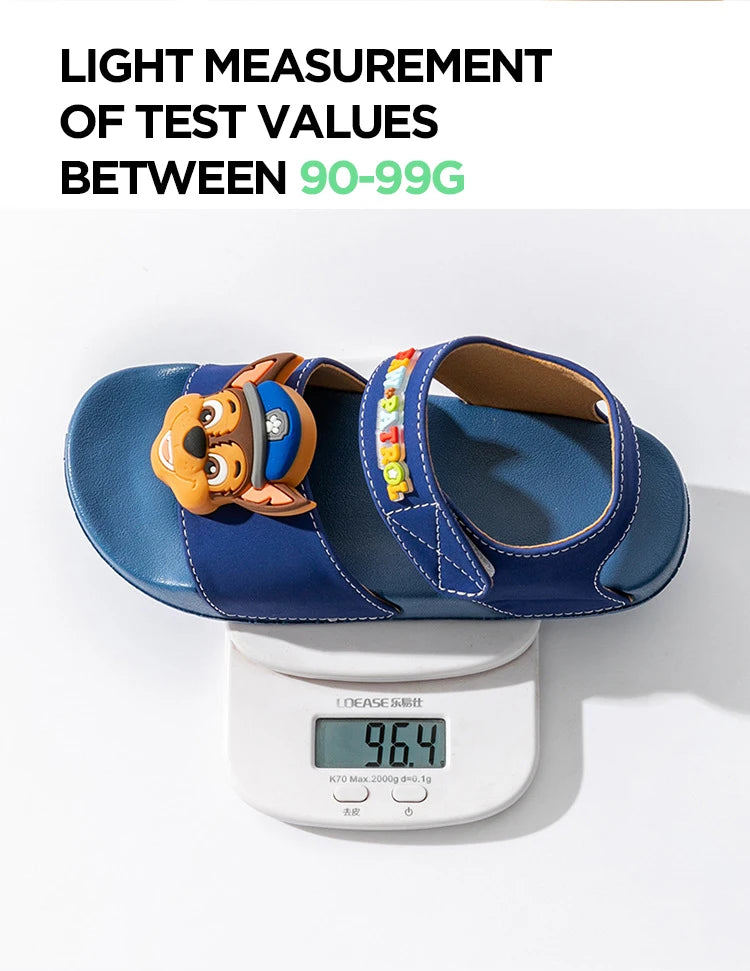PAW PATROL Children's Sandals Outdoor Comfortable Non-slip Breathable Sandals Heel Strap Shoes for Boys And Girls