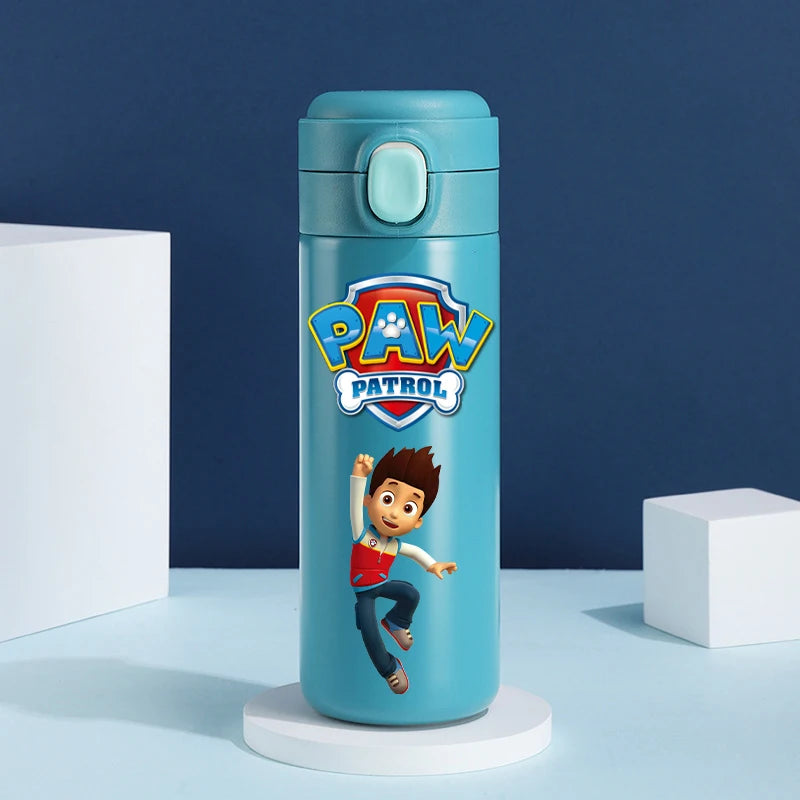 PAW Patrol 420 ML Thermos Mug Anime Kawaii Cartoon 304 Stainless Steel Portable Water Cup Travel Water Bottle Cups Kids Gifts