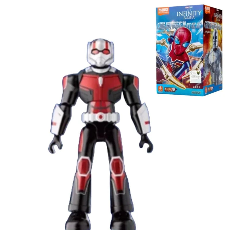 BLOKEES Marvel Building Blocks Galaxy Version 2 Unlimited Legend series Spider Man Iron Man Assembling Toy Model Ornaments Gifts