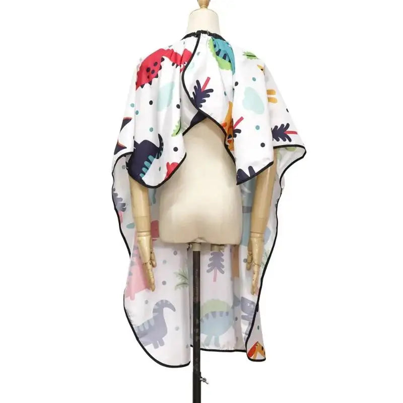 Cape de coupe de cheveux pour enfants  imperméable