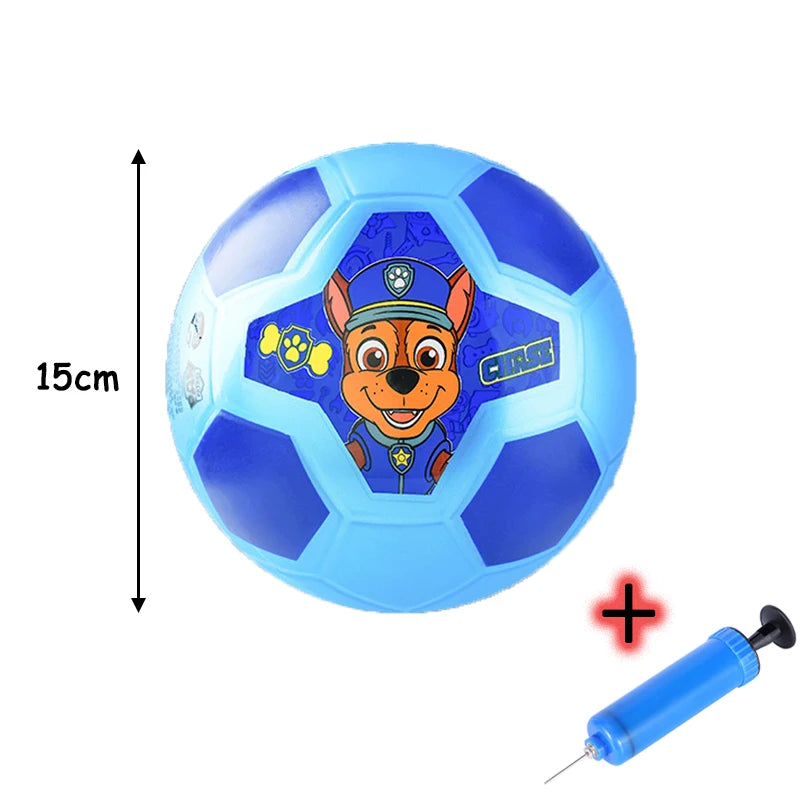 Paw Patrol Theme Cartoon Anime Football Kids Sport Training Outdoor Supplies Children's Rubber Ball Toys Birthday Gifts Fun Toys