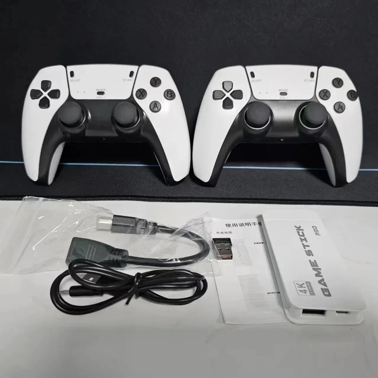 M15 4K Retro Gaming Stick - Wireless Mini TV Console with HD Output, Supports PS1 & Classic Arcade Games